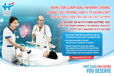 Is severe or acute pain keeping you from functioning normally or enjoying your life?  HFH&#039;s 24/7 specialist A &amp; E can help